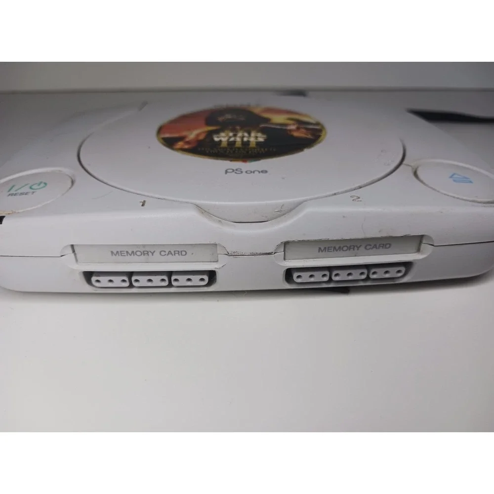 Sony Playstation PS One Video Game Console-Dracula Last Sanctuary-2 Controllers
